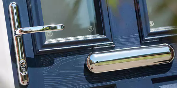 uPVC security door handles