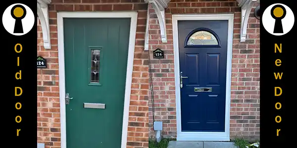 Composite door fitting Dinnington