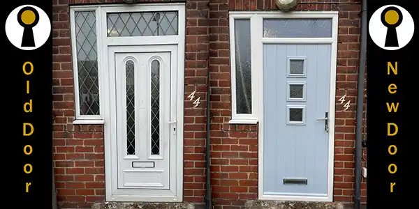 Composite door fitting West Melton